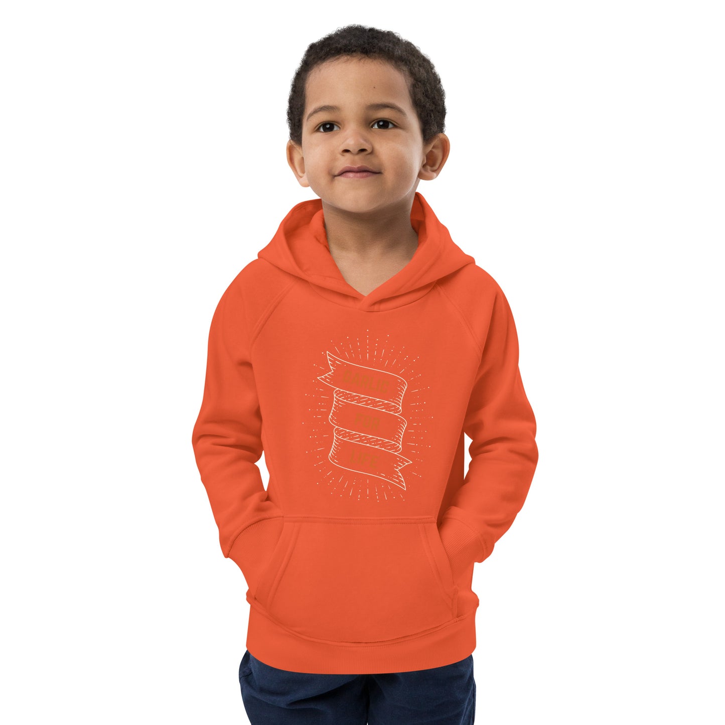 Garlic For Life - Kids eco hoodie