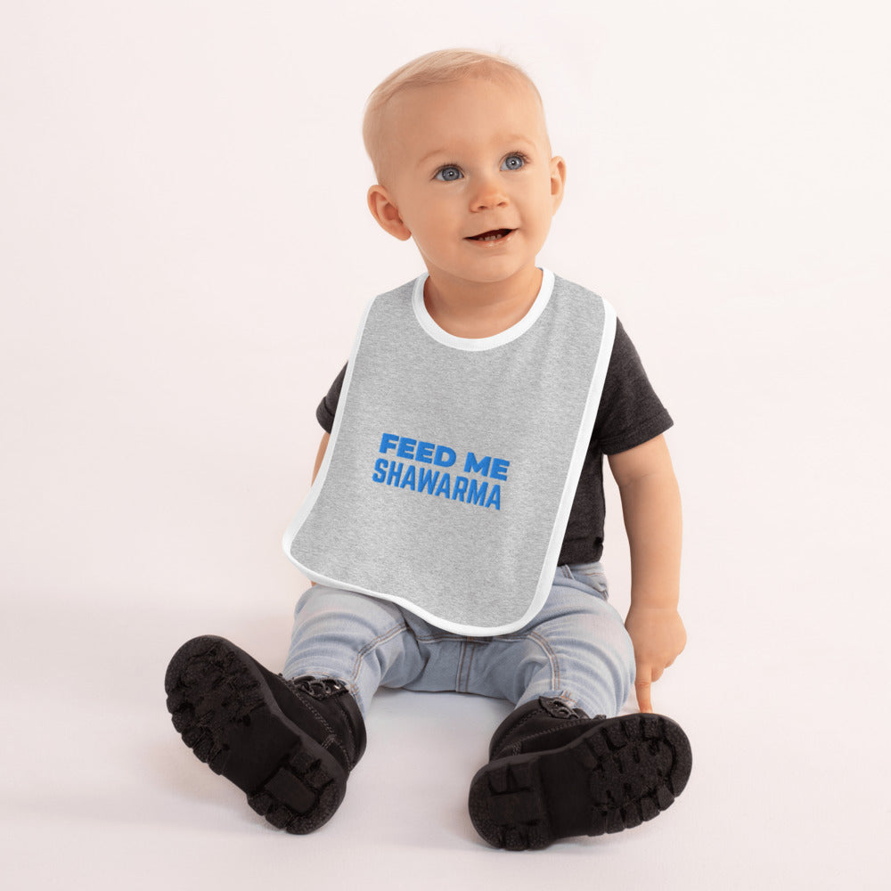 Feed Me Boys - Baby Bib