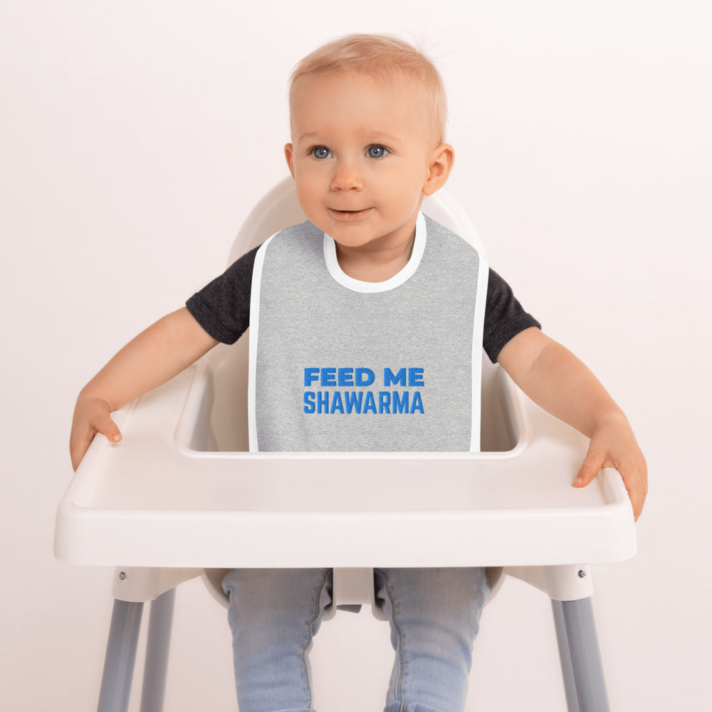 Feed Me Boys - Baby Bib