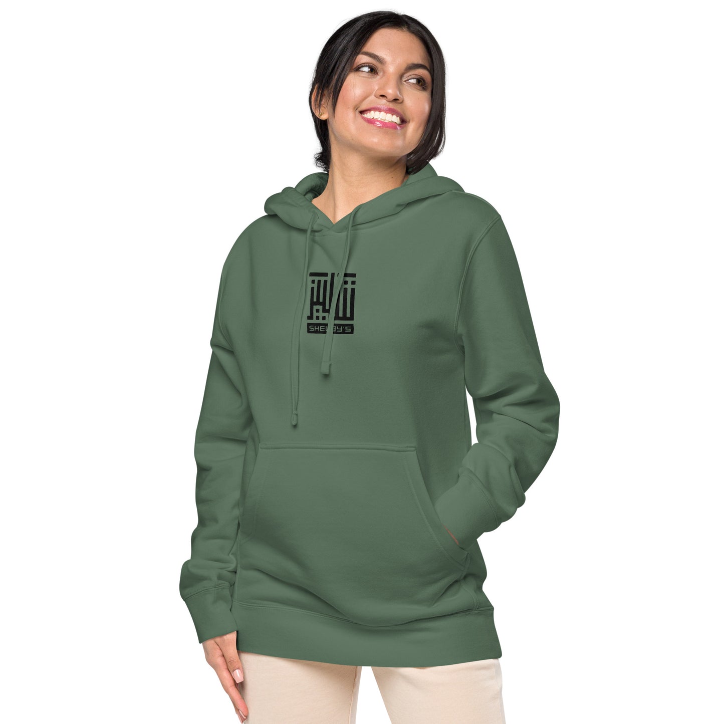 Shelby's Arabic Square - Embroidered Hoodie