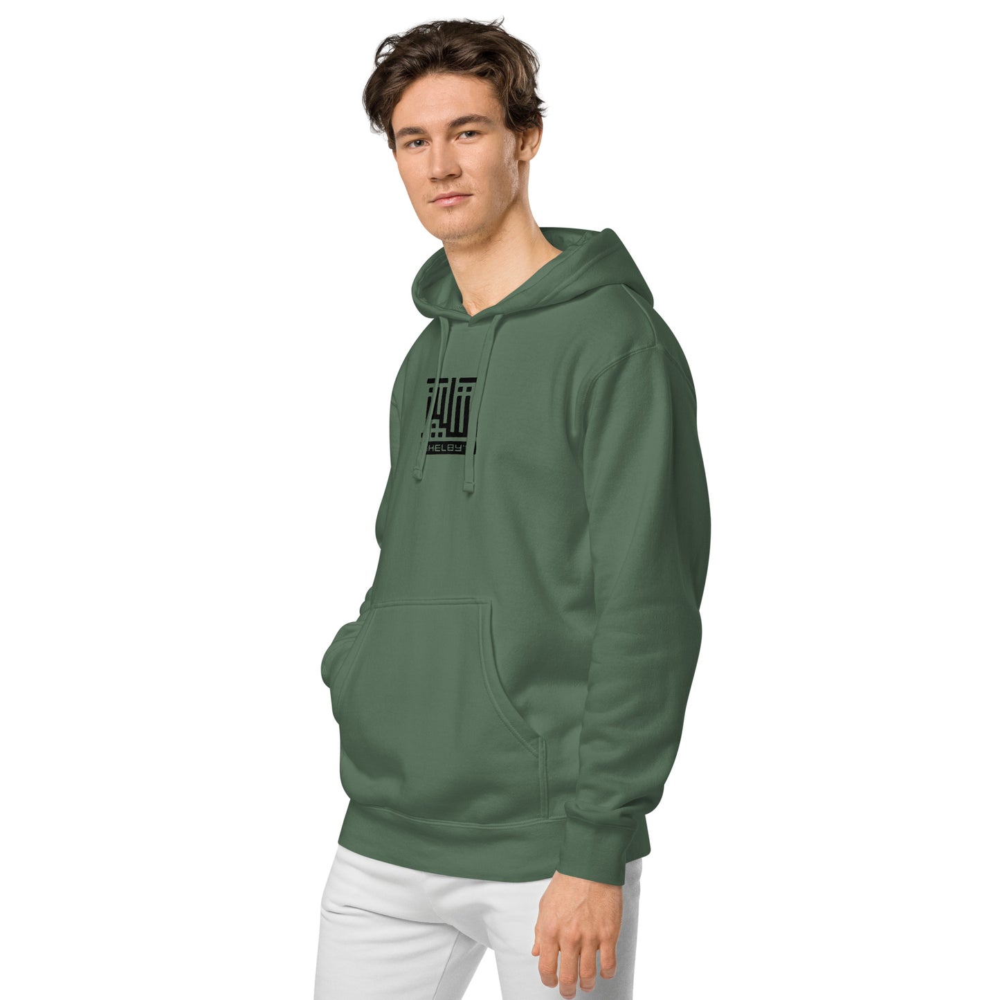 Shelby's Arabic Square - Embroidered Hoodie