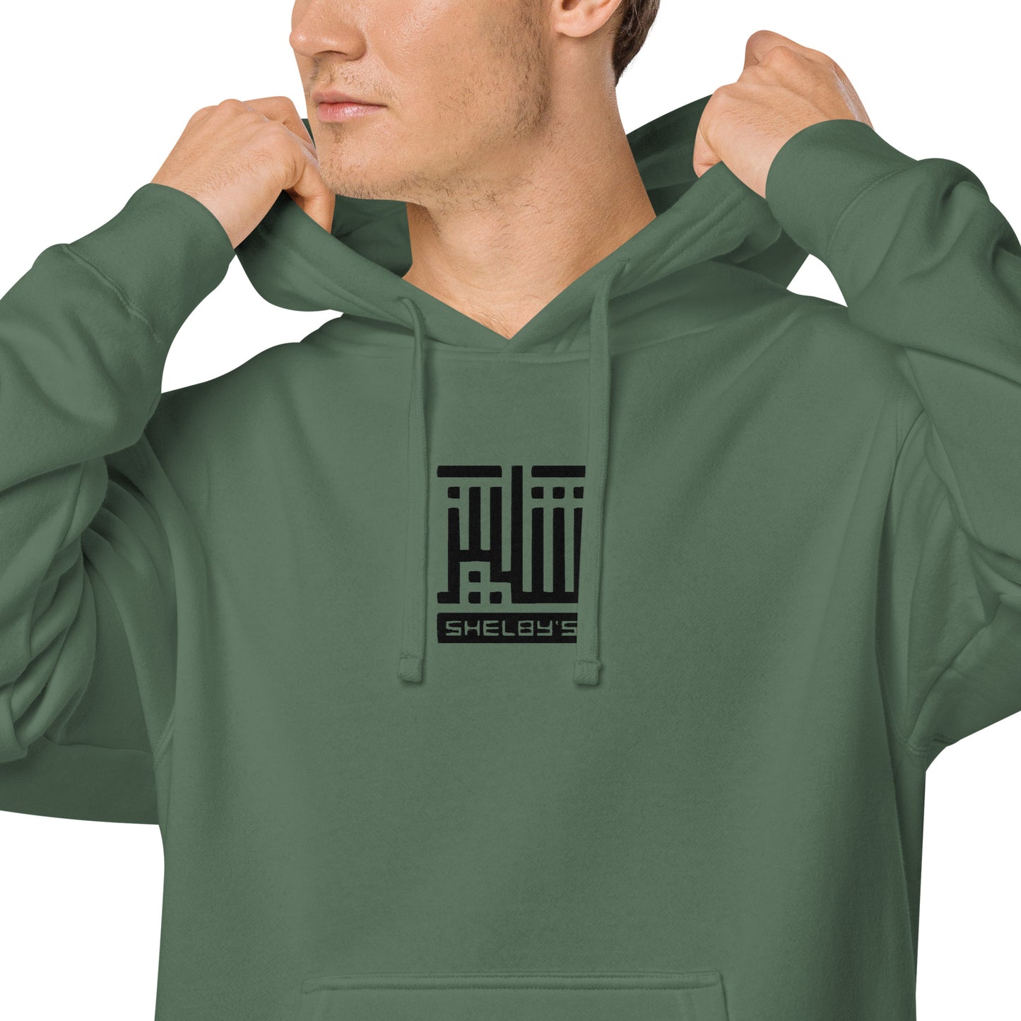 Shelby's Arabic Square - Embroidered Hoodie