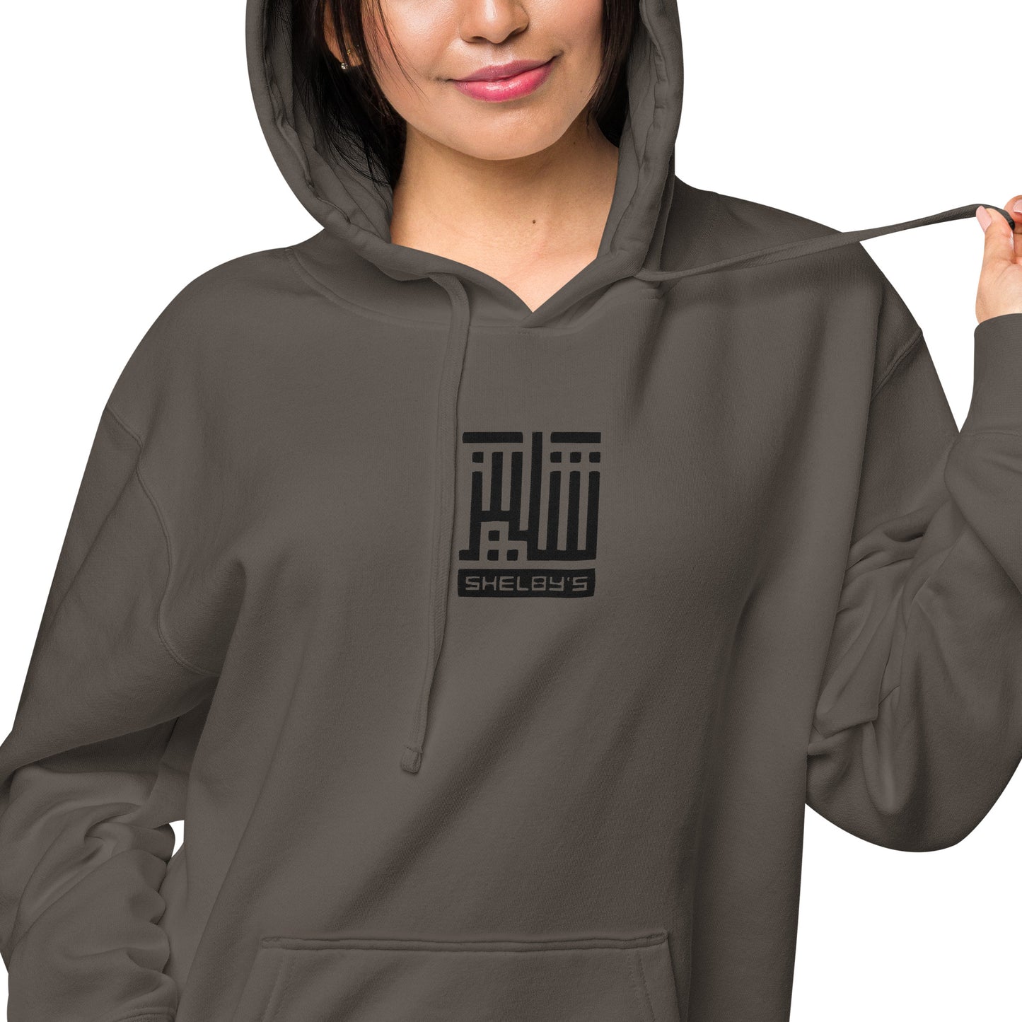 Shelby's Arabic Square - Embroidered Hoodie