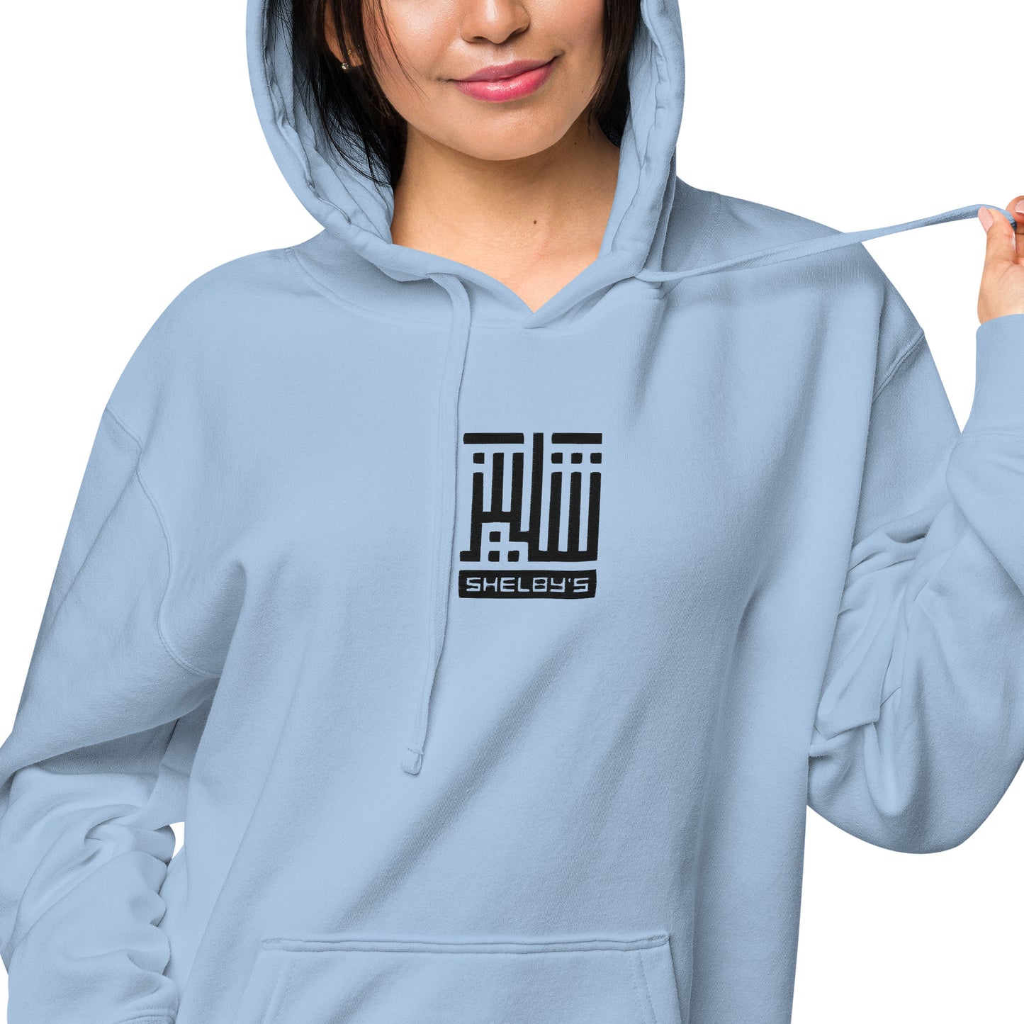 Shelby's Arabic Square - Embroidered Hoodie