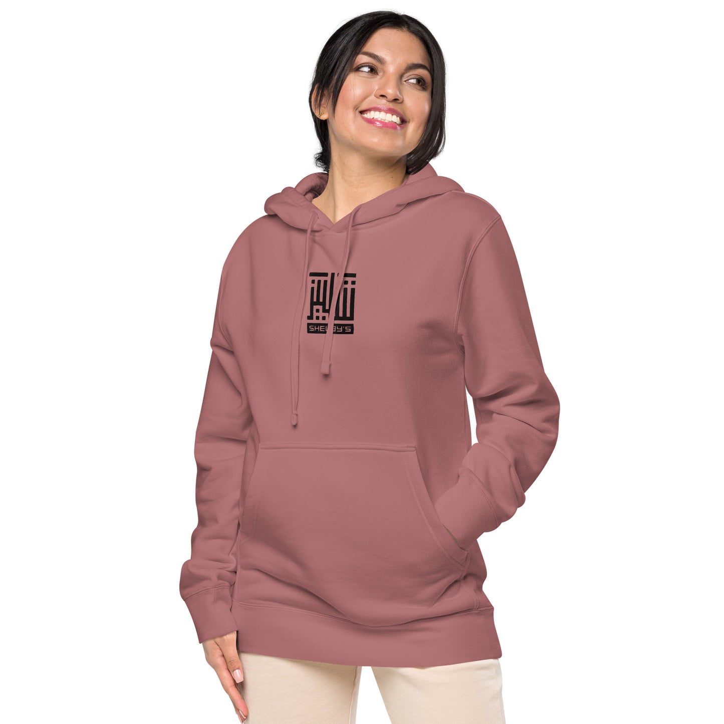 Shelby's Arabic Square - Embroidered Hoodie