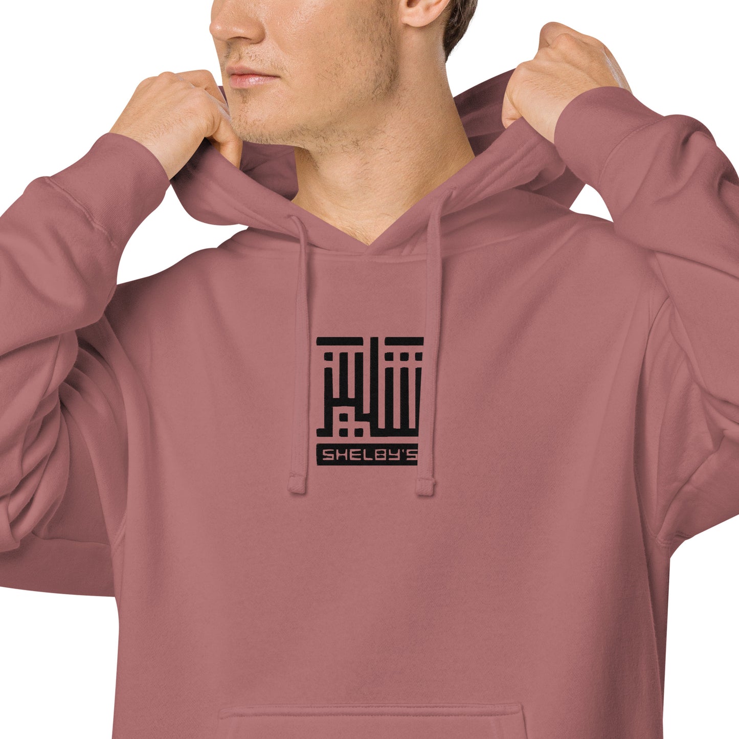 Shelby's Arabic Square - Embroidered Hoodie