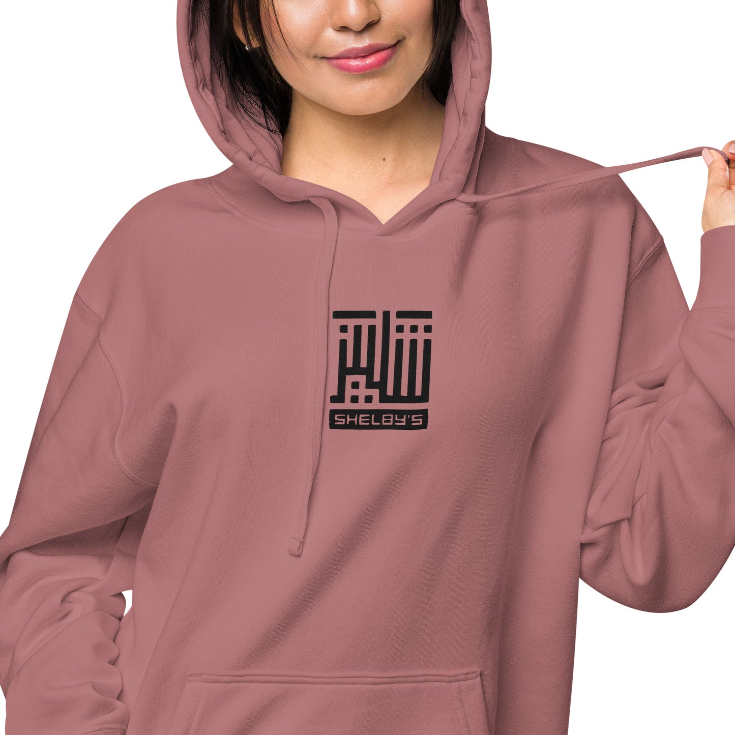 Shelby's Arabic Square - Embroidered Hoodie