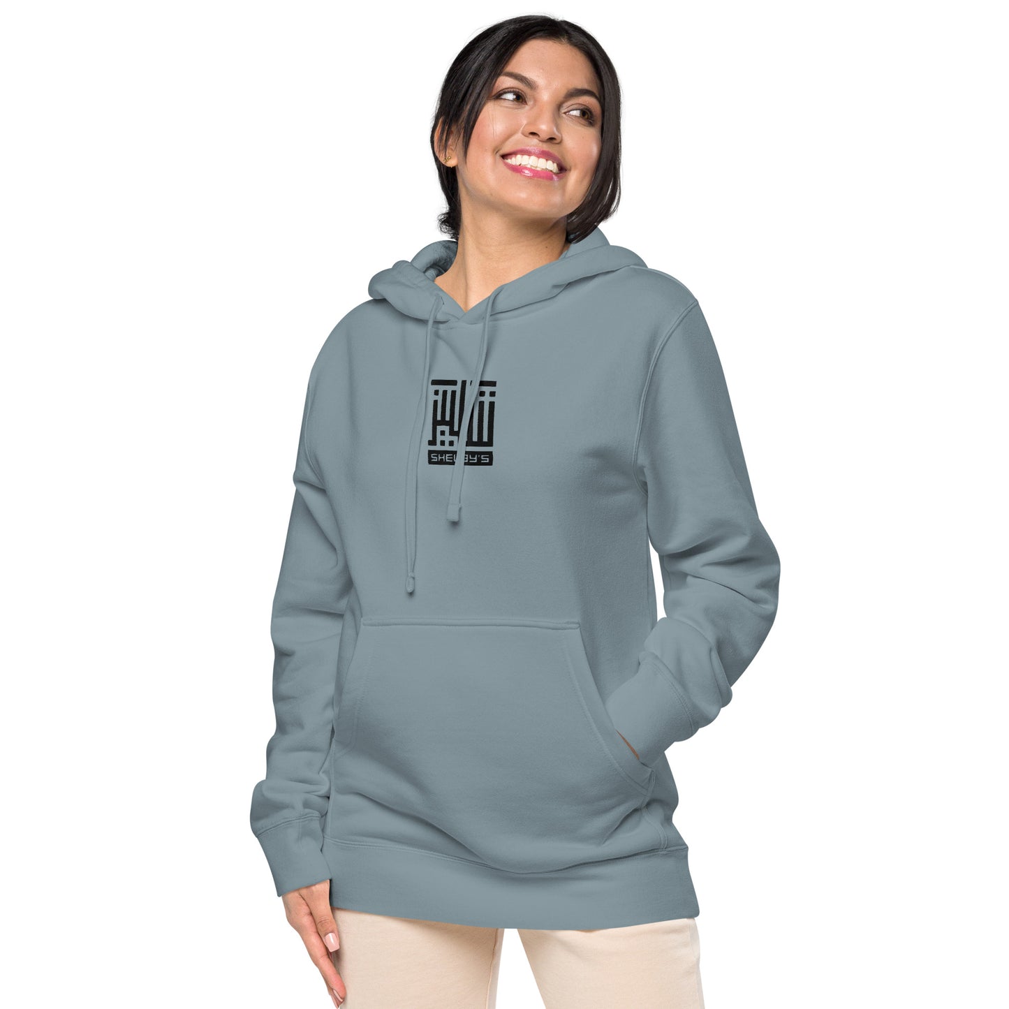 Shelby's Arabic Square - Embroidered Hoodie
