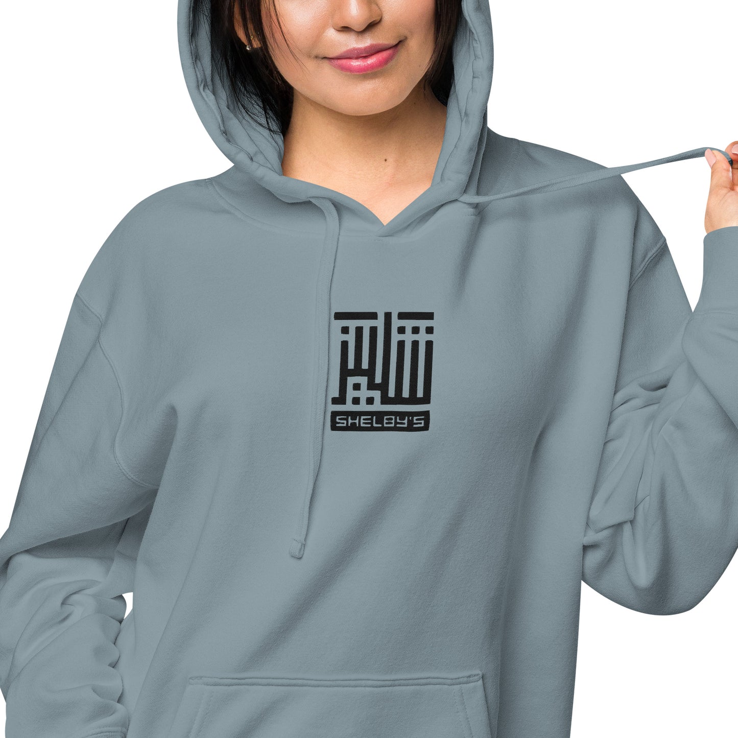 Shelby's Arabic Square - Embroidered Hoodie