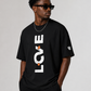 Organic Black Oversized T-shirt