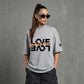All that I need is Love Hub Organic Oversized T-shirt