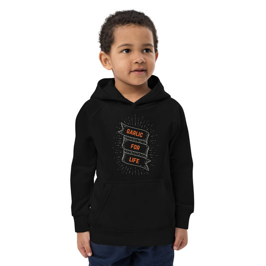 Garlic For Life - Kids eco hoodie