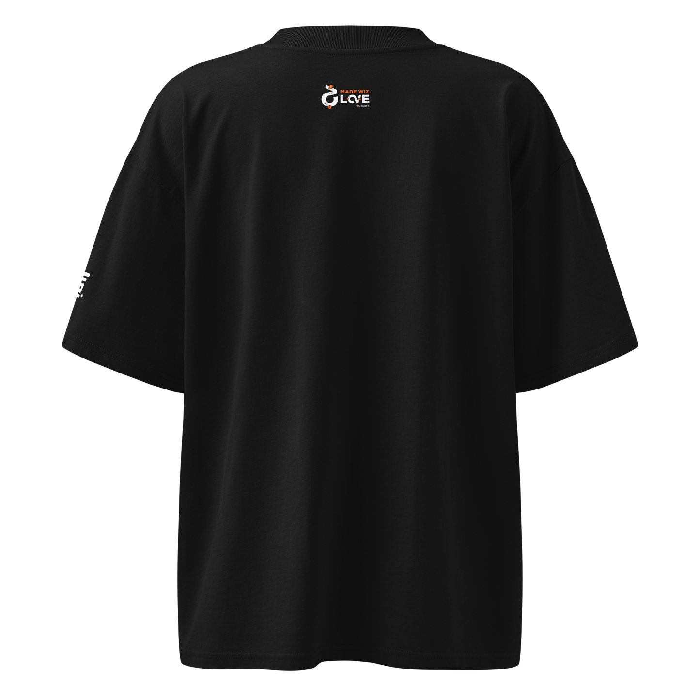 All that I need is Love Hub Organic Black Oversized T-shirt