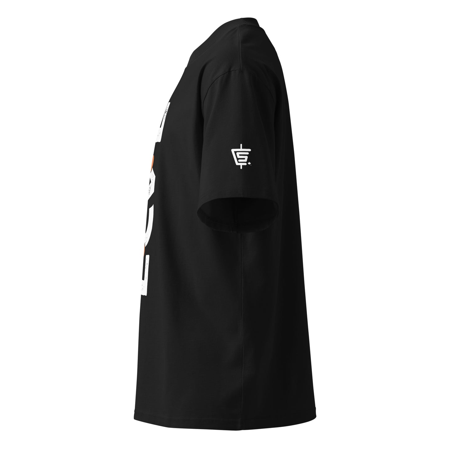 Organic Black Oversized T-shirt