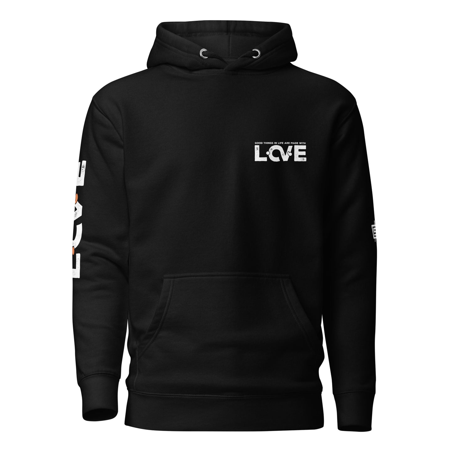 Hoodie with Arm design - 3 Color Options