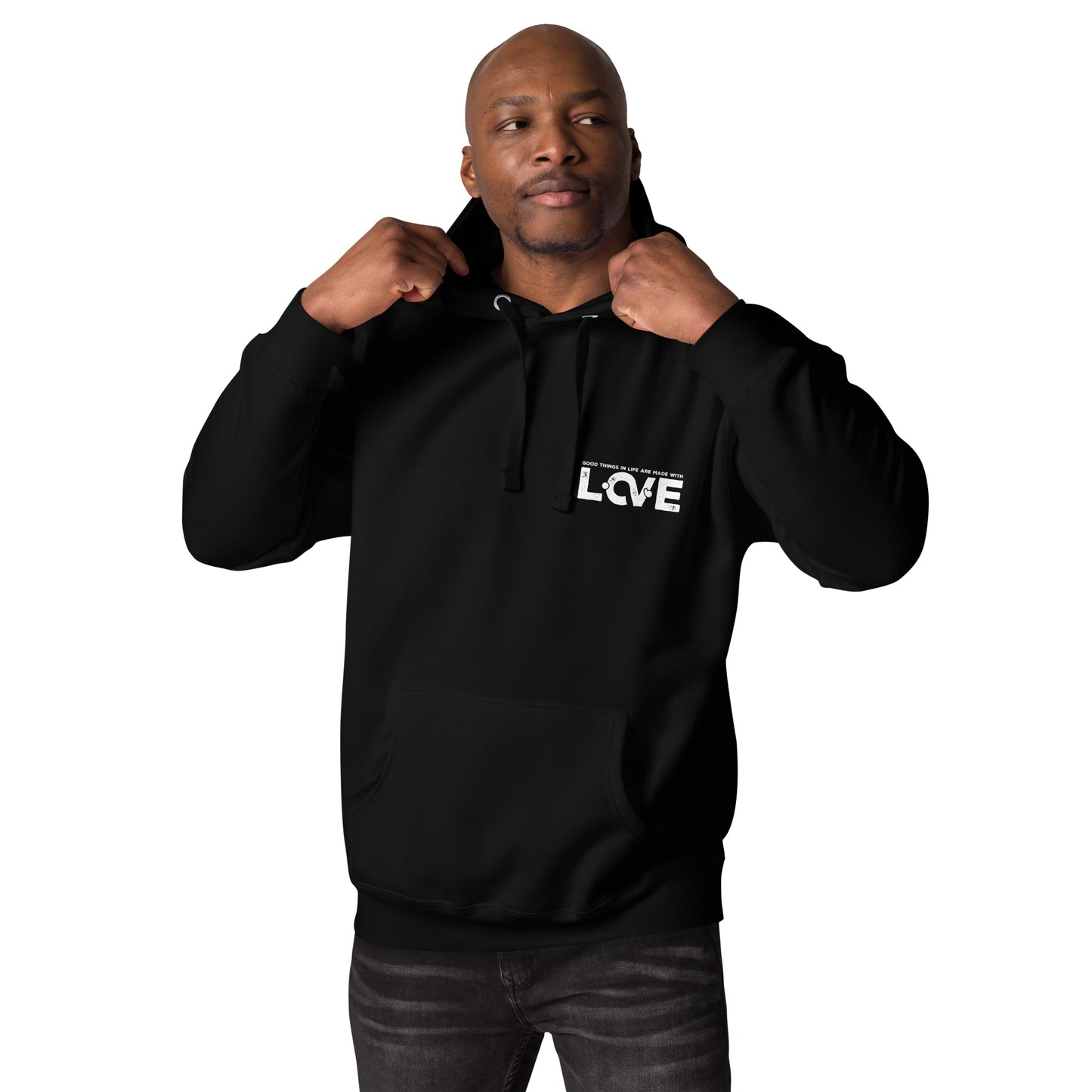 Hoodie with Arm design - 3 Color Options