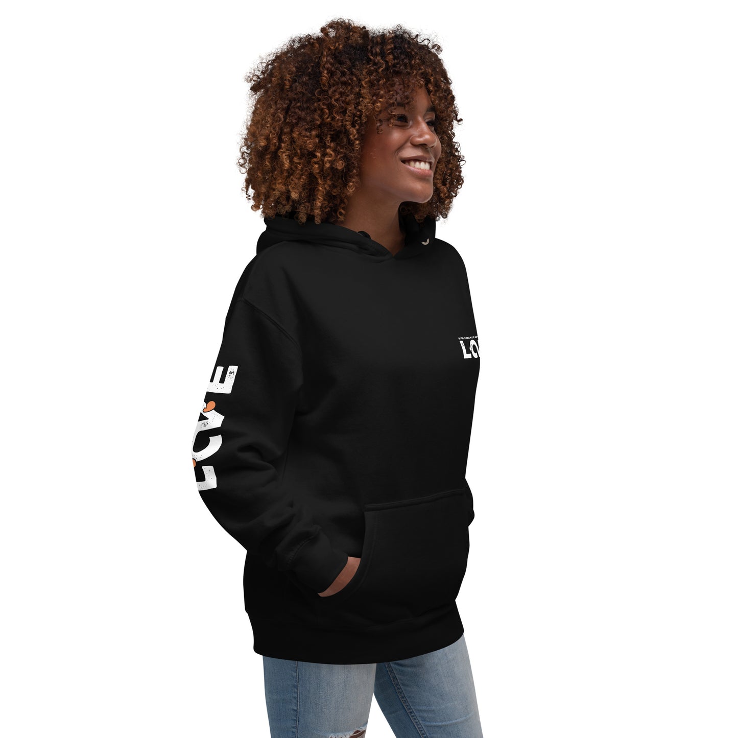 Hoodie with Arm design - 3 Color Options