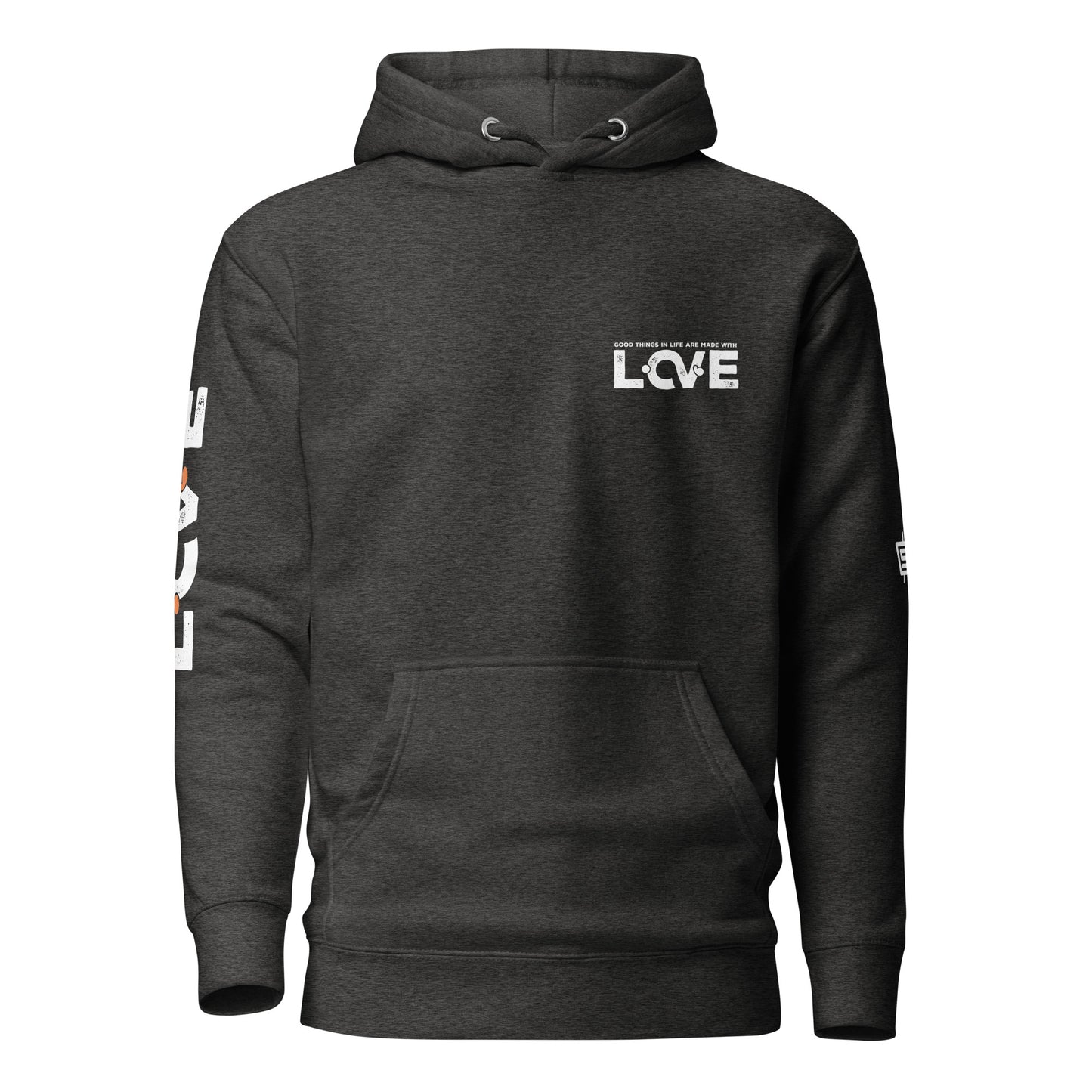 Hoodie with Arm design - 3 Color Options