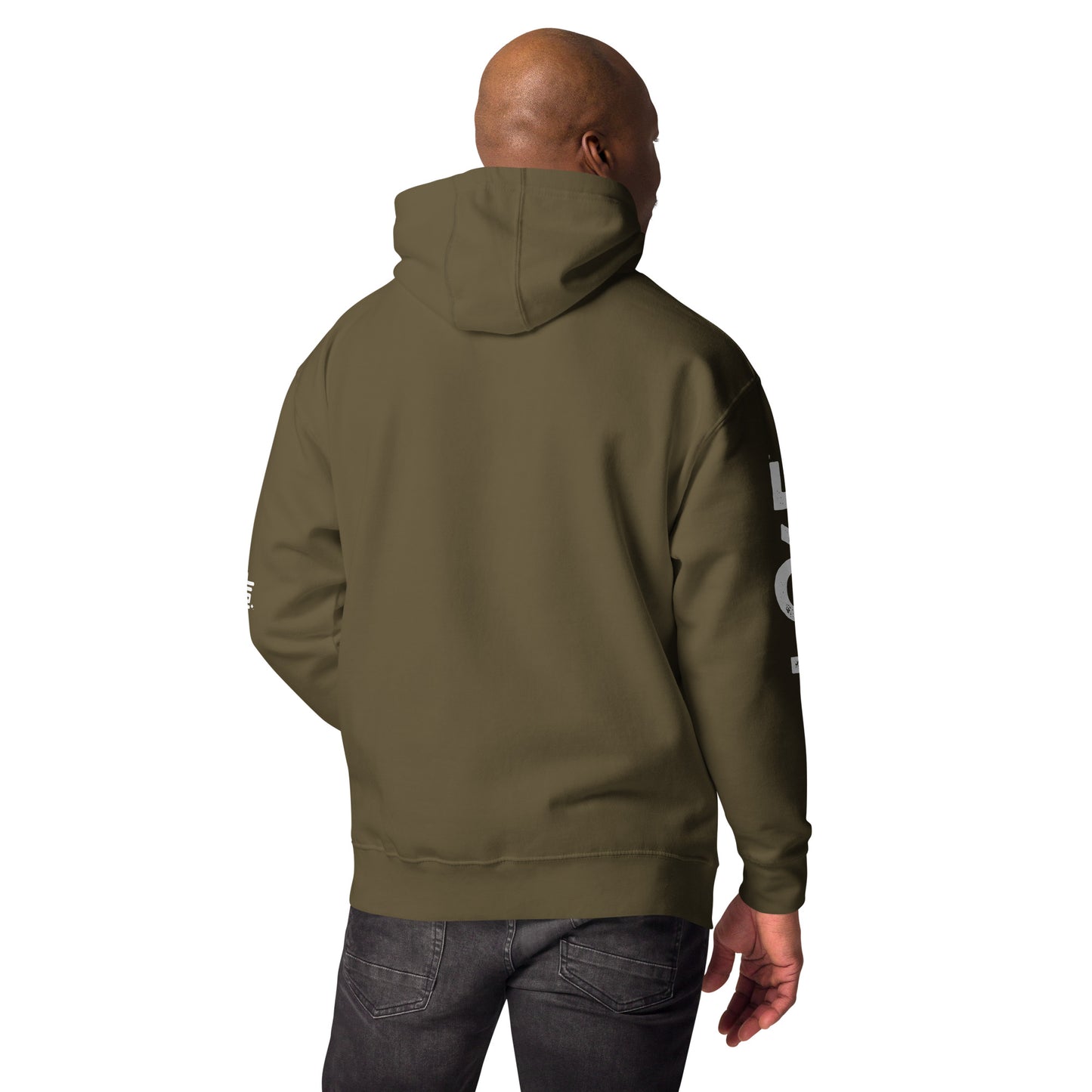 Hoodie with Arm design - 3 Color Options