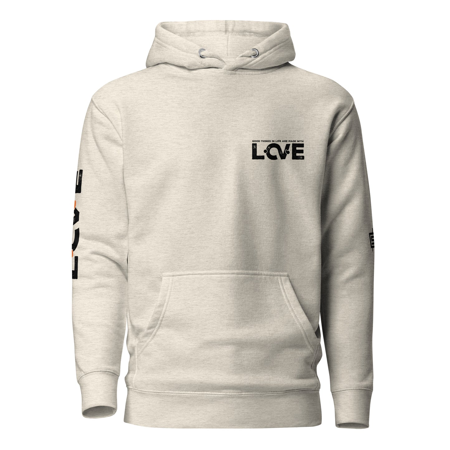 Hoodie with Arm design- 3 Color Options