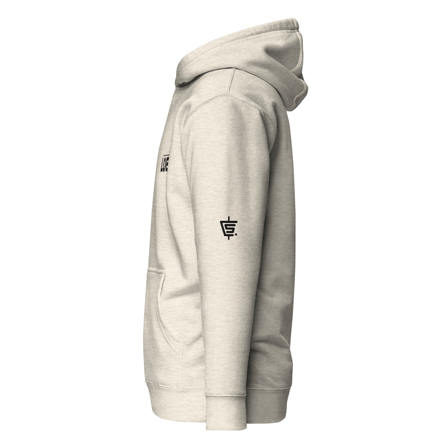Hoodie with Arm design- 3 Color Options