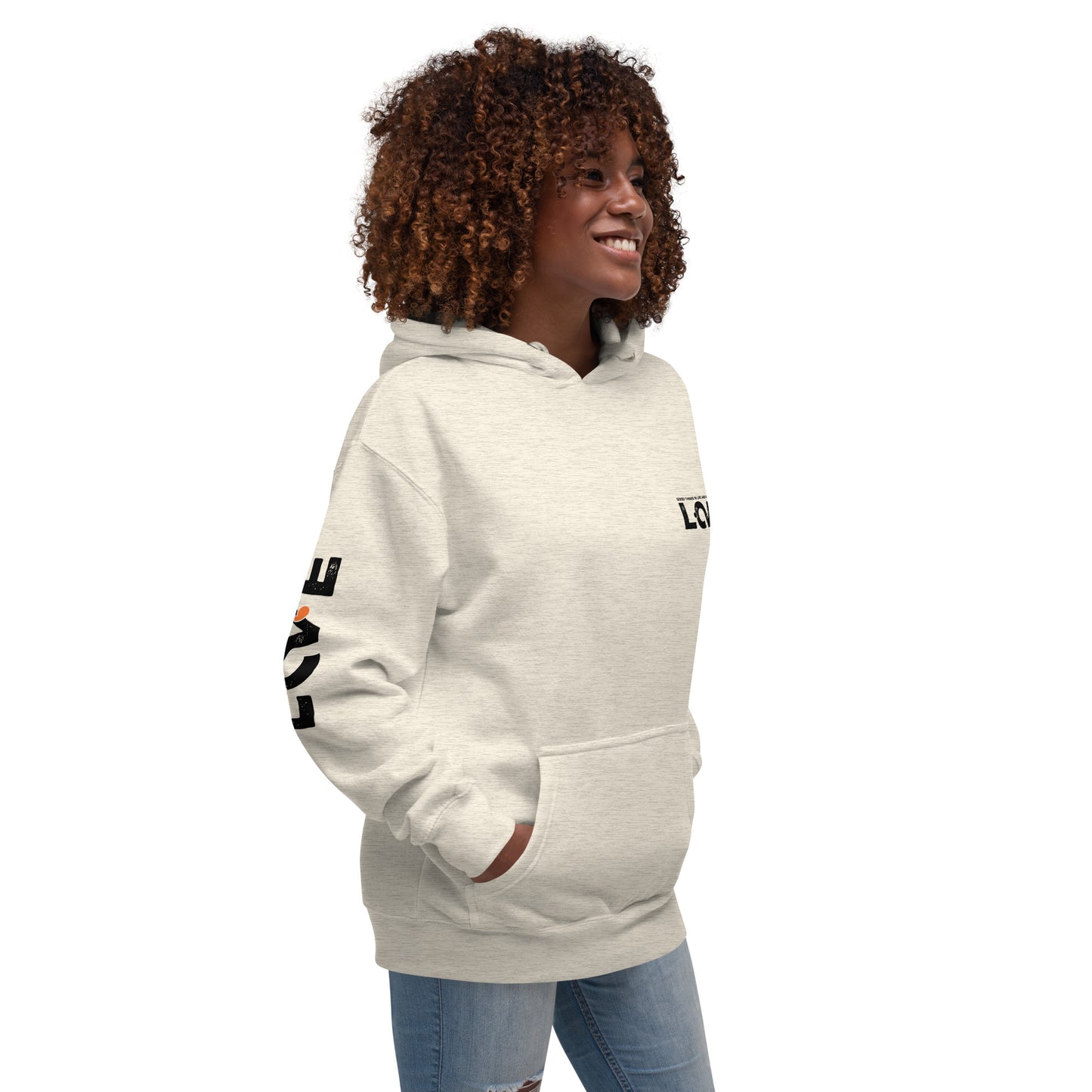 Hoodie with Arm design- 3 Color Options