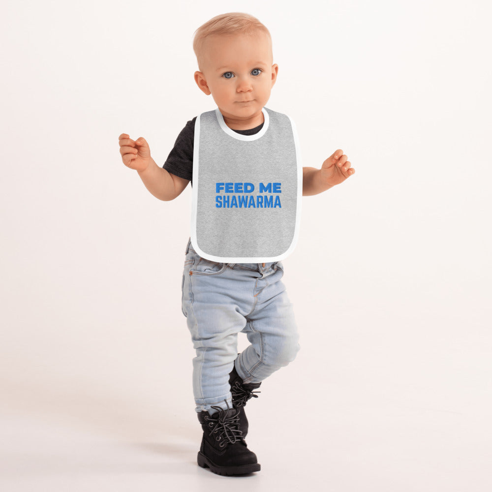 Feed Me Boys - Baby Bib