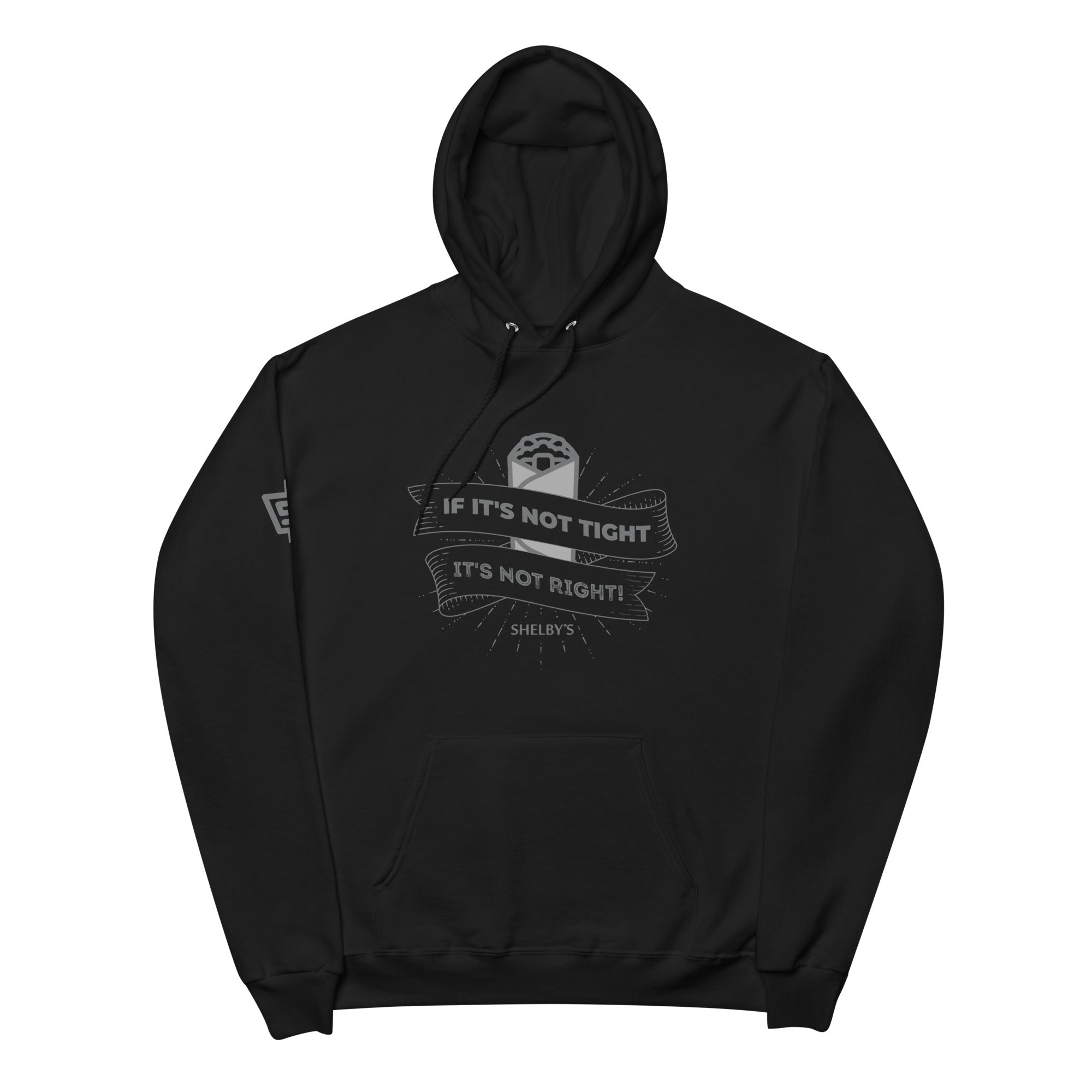 Tight black clearance hoodie