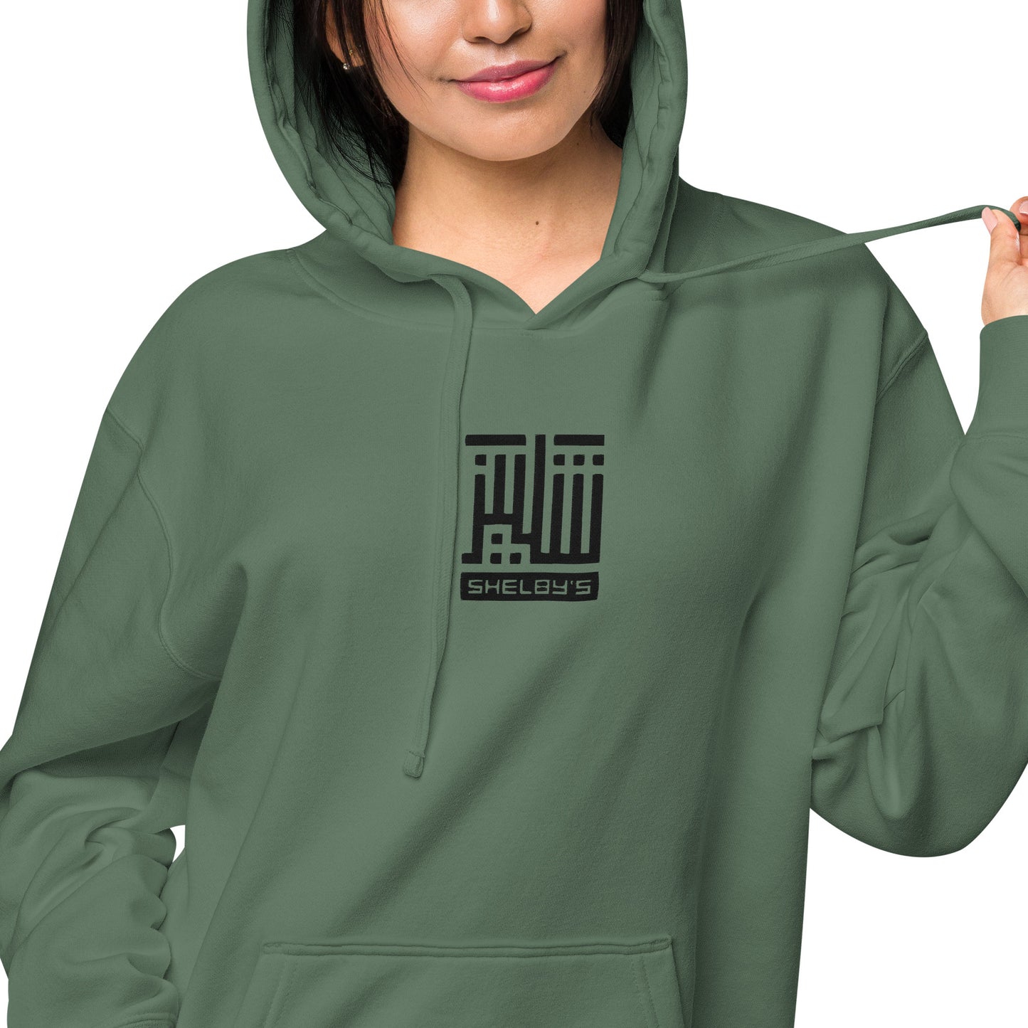 Shelby's Arabic Square - Embroidered Hoodie